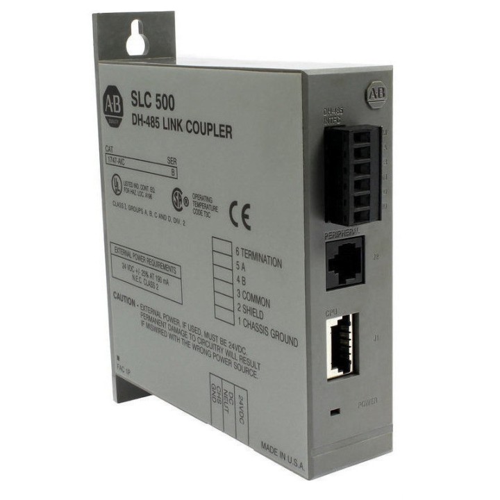 Allen Bradley 1747-AIC Series B SLC 500 Isolated Link Coupler