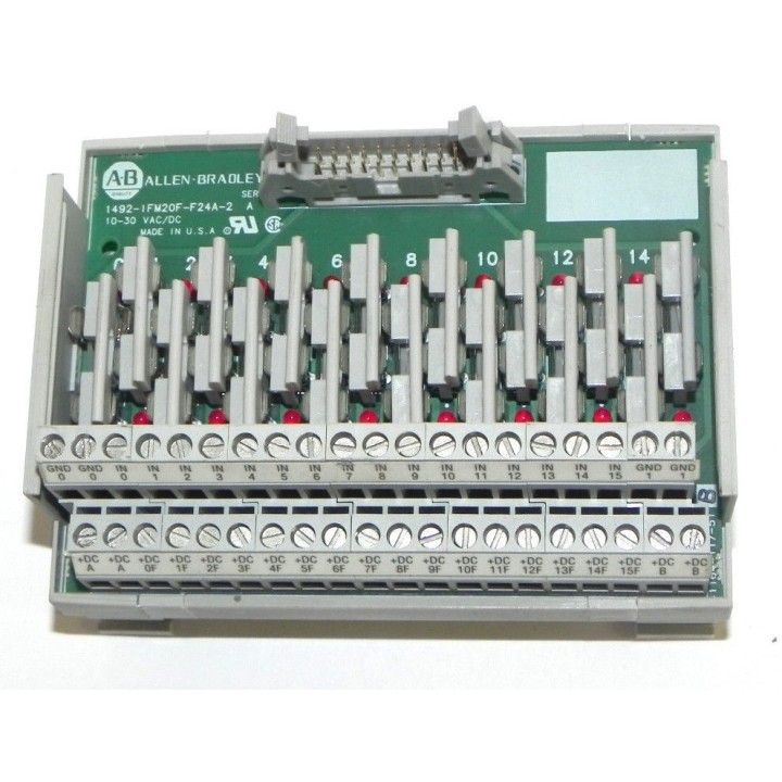 Allen Bradley 1492-IFM20F-F24A-2 Series A interface module / field wiring conversion module