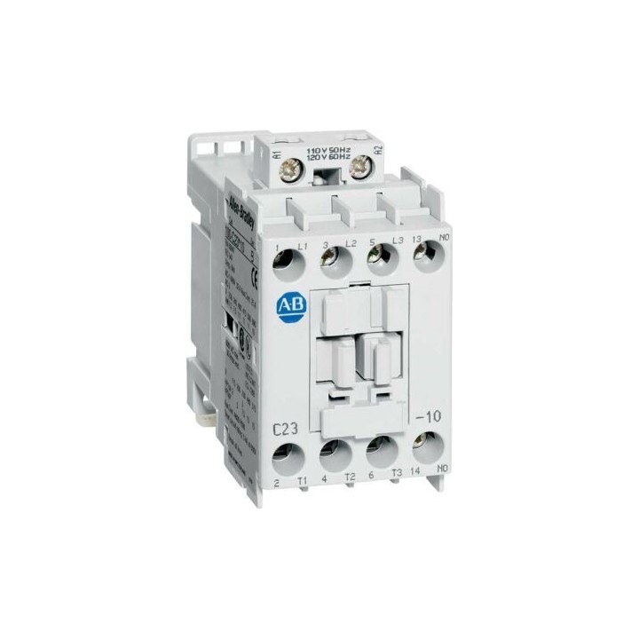 Allen Bradley 104-C23KJ22 Series D 23A 24VDC IEC Reversing Contactor