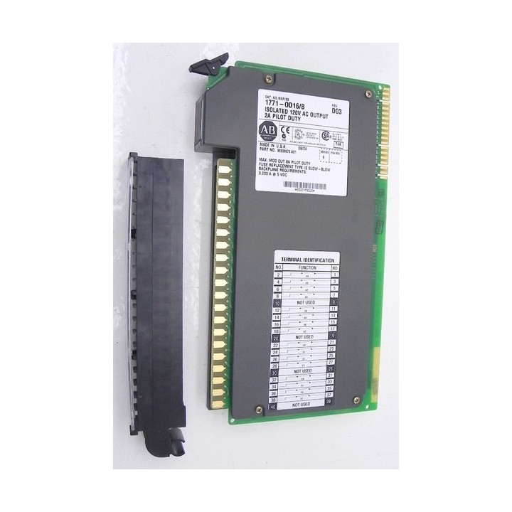 Allen Bradley 1771-OD16 Series A PLC-5 1771 16-point DC output module