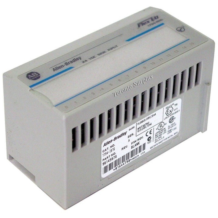 Allen Bradley 1794-IB16 Series A FLEX I/O 16-point DC input module